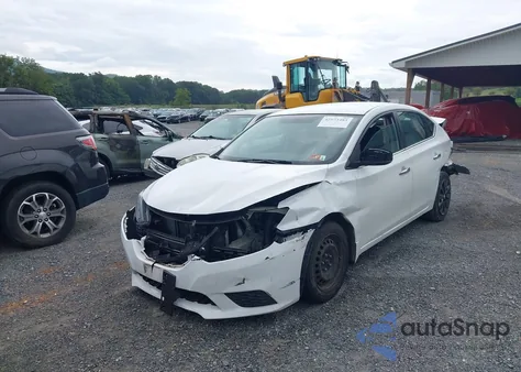 2016 Nissan Sentra Sv из США, поврежденный, VIN 3N1AB7AP9GY265330